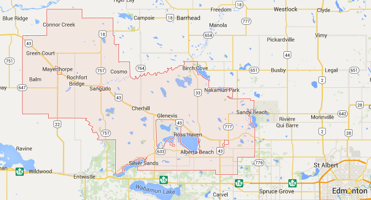 lac ste anne county map Alberta Farmland Value Trend Lac Ste Anne County News Serecon lac ste anne county map