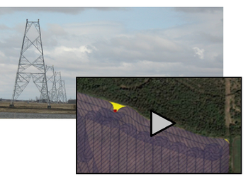 Short video showing obstruction mapping process and outputs